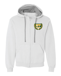 Zip Contrast Hood LC CPP Alumni White