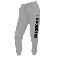 Ladies Nike Jogger Varisty Fleece Gray Heather