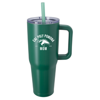 Mom Tumbler Vikiing 40 Oz Nova Handle Forest Green