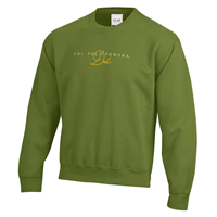 Dad Crew CPP Big Cotton W/Dad In Script On Outfield Green
