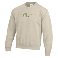 Dad Crew CPP Big Cotton W/Dad In Script On Oatmeal