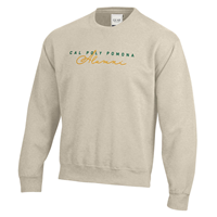 *New Item: Alumni Crew CPP Big Cotton W/Alumni In Script On Oatmeal