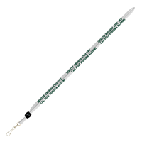 Alumni Lanyard Lace Cal Poly Pomona White