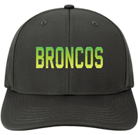  Cap B9x W/Broncos Emb 3D Black