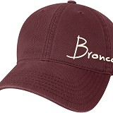  Cap Eza W/Bronco Wrap Around Maroon
