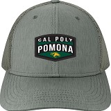  Cap Eco Reclx Mascot Sheild Grey/Dk Grey