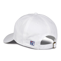  LADIES CAP CPP FLOWERS WHITE