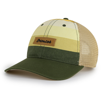  CAP MESH TRUCKER BRONCOS PATCH BROWN