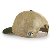  CAP MESH TRUCKER BRONCOS PATCH BROWN