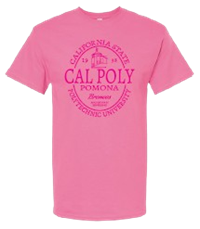 Tee Circle Logo Full Spell Tone-On-Tone Azalia