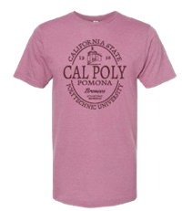 Tee Circle Logo Full Spell Tone-On-Tone Heather Casis