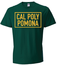 Tee Box Logo CPP Gold On Dark Green