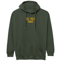 Hood Benchmark Fleece Cal Poly Dark Green