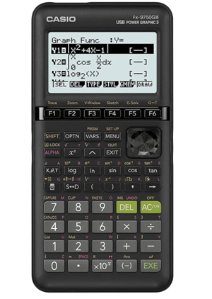 Casio Fx-9750Giii Graphing Calculator - Black 1Pk Bp