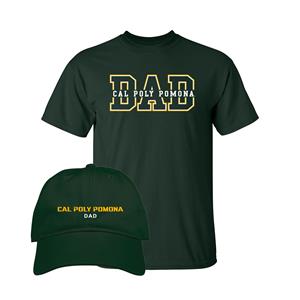 Dad Hat/Tee Combo Solid Block Green/Green