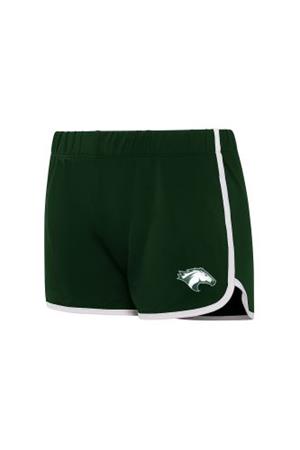 H/V Ladies Shorts Old School Hunter Green