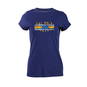 LADIES TEE HIBISCUS THROUGH CAL POLY POMONA