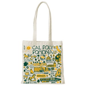 Julia Gash Natural Canvas Slim Tote