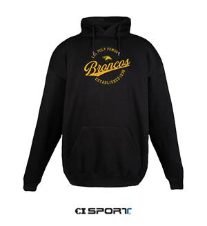 Hood Broncos Thru Circle Full Spell Est Black