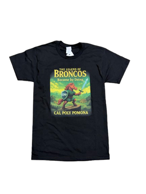 Tee Legend Of Bronco Black