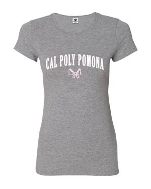 Ladies Tee CPP Pink Bow