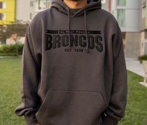 Hood Cal Poly Pomona Over Broncos W/ Bronco Head