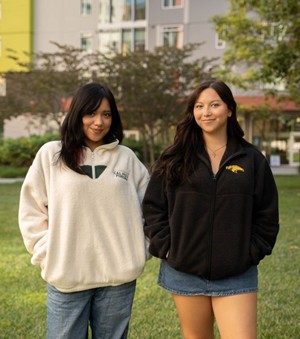 1/4 ZIP SHERPA CAL POLY OVER POMONA  BUFF