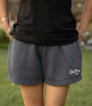 WOMENS SHORTS CAL POLY POMONA DISTRESSED