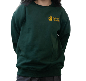 CREW LC CAMPUS LOGO DARK GREEN