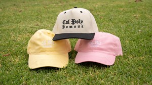 HAT COLLEGIATE MINI CAL POLY OVER POMONA YELLOW