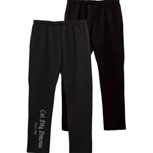 PANTS ESSENTIAL BACK LEG GOTHIC