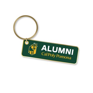 Key Tag Brass Campus Logo Alumni