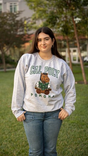 CREW CAL POLY ARCHED OVER BILLY ASH