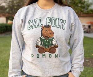 CREW CAL POLY ARCHED OVER BILLY ASH